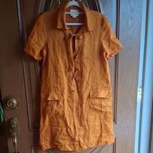 Anthropology / Mauve Bold Orange Apparel